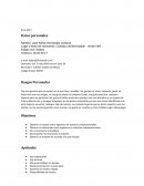 Curriculum Vitae Hernández Córdova