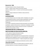 Modalidades educativas integrales para las personas con discapacidad.