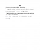 Evaluación el impacto ambiental