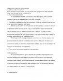 Como influye el movimiento orbital de los electrones, el espín del electrón y el espín nuclear en las características magnéticas de la materia