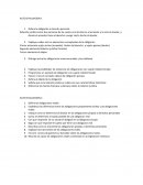 Relación jurídica entre dos personas de las cuales una de ellas es el acreedor y la otra el deudor, y donde el acreedor tiene el derecho a exigir cierto hecho al deudor