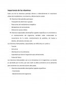 Cada una de las vitaminas participa directa o indirectamente en reacciones vitales del metabolismo, crecimiento y diferenciación celular