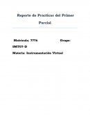 Reporte de prácticas de instrumentación virtual