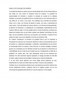 La equidad de genero yo pienso que se remota desde hace mucho tiempo atrás ya que antes se vivía mucho la injusticia hacia las mujeres