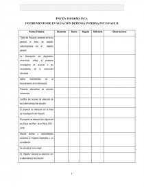 INSTRUMENTO DE EVALUACIÓN DEFENSA INTERNA PST. Página 1