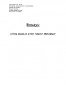 Crítica social en la película "Maid in Manhattan"