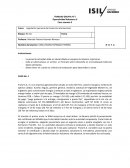 Sube al cybercampus un archivo en formato word colocando en el encabezado todos los datos solicitados