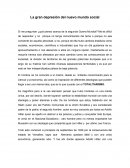 La gran depresión del nuevo mundo social - La segunda Guera Mundial