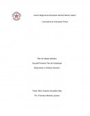 La organización espacial y temporal