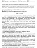 Objetivo de la Evaluación: Analizar aspectos relevantes de narraciones leídas para profundizar su comprensión