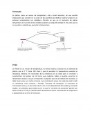 Se define como un sensor de temperatura, más a nivel industrial, de una sencilla elaboración que consiste en la unión de dos alambres de distitno material