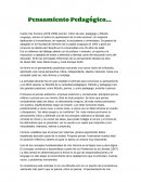 El pensamiento pedagógico de Vaz Ferreira