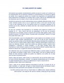 YO COMO AGENTE DE CAMBIO