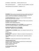 ECONOMIA Ciencia social que estudia las relaciones sociales