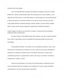 Exposición de la idea elegida.