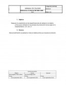 Calidad de materia prima