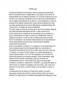 La película Rashomon del director Akira Kurosawa principalmente sobre la perspectiva de la subjetividad