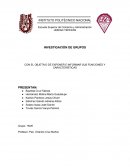 CON EL OBJETIVO DE EXPONER E INFORMAR SUS FUNCIONES Y CARACTERÍSTICAS