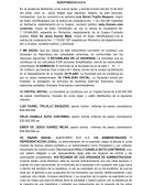 ACTA DE CONSTITUCIÓN No 1080