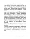 Conferencia de Carlos Kasuga