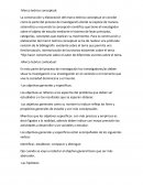 Marco teórico conceptual.