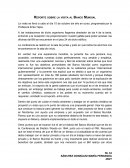 Reporte sobre la visita al Banco Mundial