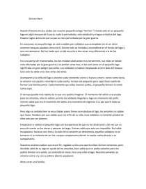 Cuento Sininen Barn. Página 1
