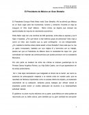 El Presidente de México en Gran Bretaña