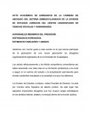 Acto académico de egresados