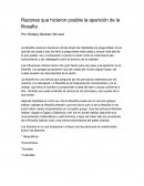 Razones que hicieron posible la aparición de la filosafía