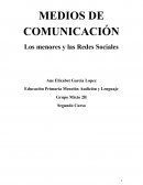 Los menores y las Redes Sociales