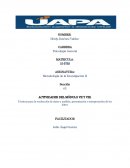 Técnicas para la recolección de datos y análisis, presentación e interpretación de los datos