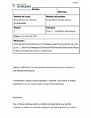 Administración deempresas multinacionales tarea