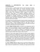 Conflicto y postconflicto: Una mirada desde la Transdisciplinariedad