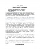 Análisis del programa “El público protesta”