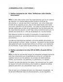 Realiza comentarios del Video “Reflexionar sobre Gestión Documental”