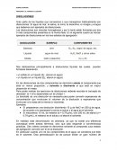 Disoluciones ACTIVIDAD