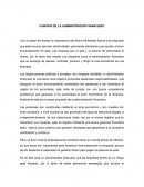 FUNCION DE LA ADMINISTRADOR FINANCIERO