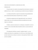 ENSAYO DE LOS ESTADIOS EN LA PSICOLOGIA DEL NIÑO