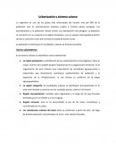 Urbanización y sistema urbano