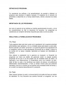 DEFINICION Y FORMULACION DE PROGRAMAS