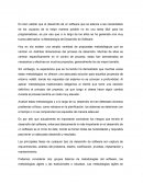 La Metodología de Desarrollo de Software.