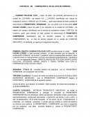 CONTRATO DE COMPRAVENTA DE UN LOTE DE TERRENO
