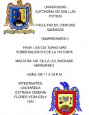 LAS CULTURAS MÁS SOBRESALIENTES DE LA HISTORIA