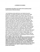 LA POBREZA EN COLOMBIA. Desde mi punto de vista nosotros los colombianos somos pobres porque no somos disciplinados