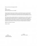 Carta para solicitar para hacer uso de la prensa