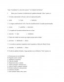 Vocabulario/ La clave del contexto/ “La Ciudad de las Bestias”