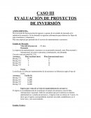 VALUACIÓN DE PROYECTOS DE INVERSIÓN