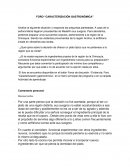 FORO “CARACTERIZACIÓN GASTRONÓMICA”