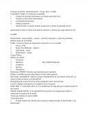 Cuestionario de política